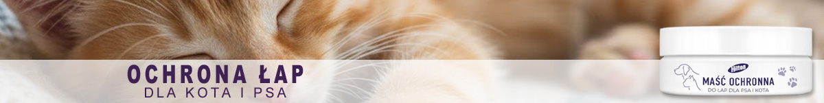 HILTON MAŚĆ OCHRONNA REGENERUJĄCA NA MROZY DO ŁAP DLA PSA KOTA 75ml    HILTON_MASC_produktowy01