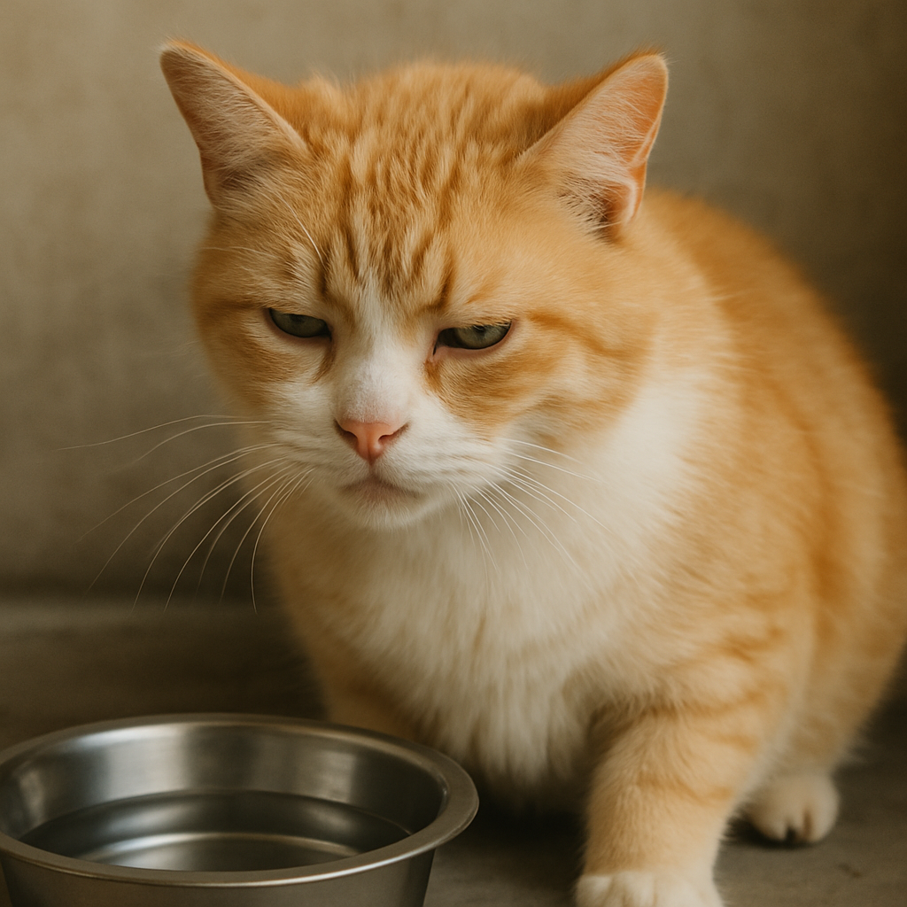 Kot nie chce pić wody – dlaczego tak się dzieje i jak go do tego zachęcić?