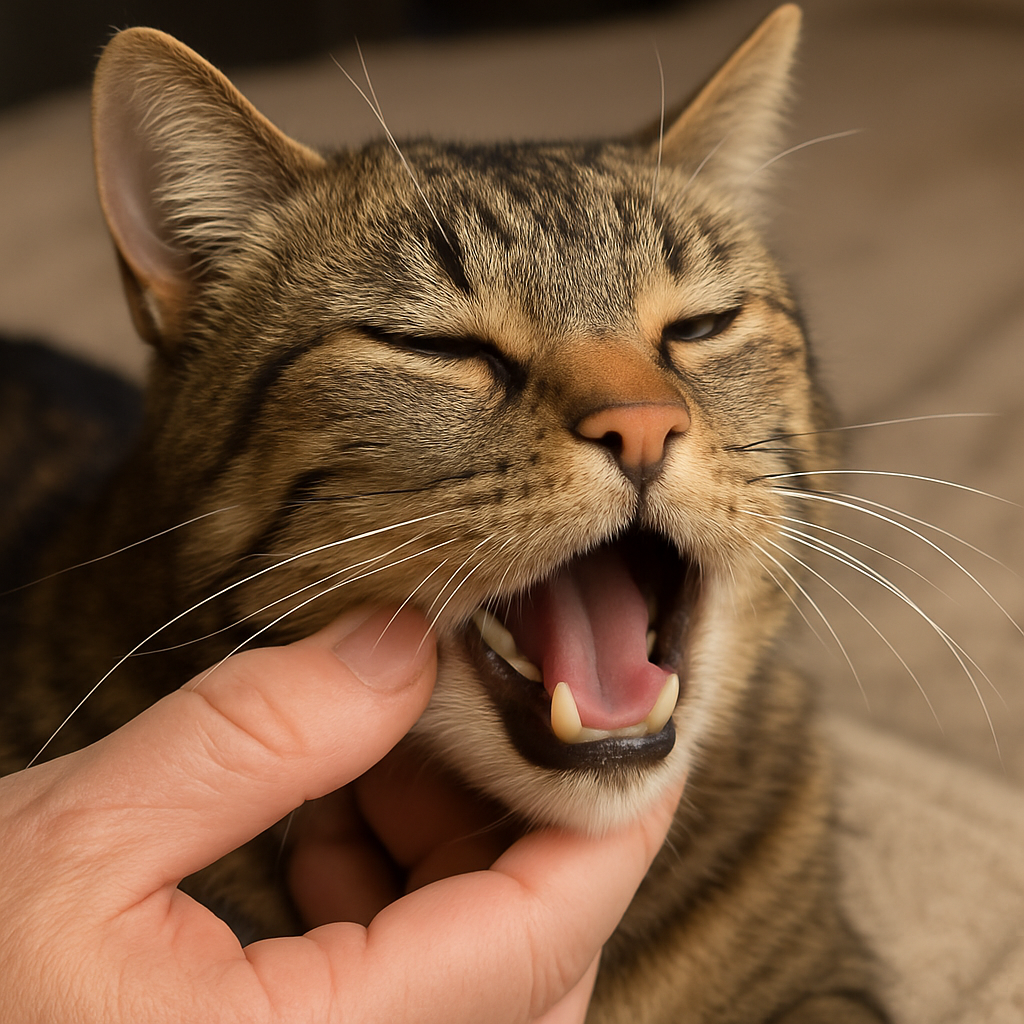 Kotu śmierdzi z pyska – co może być przyczyną i jak temu zaradzić?