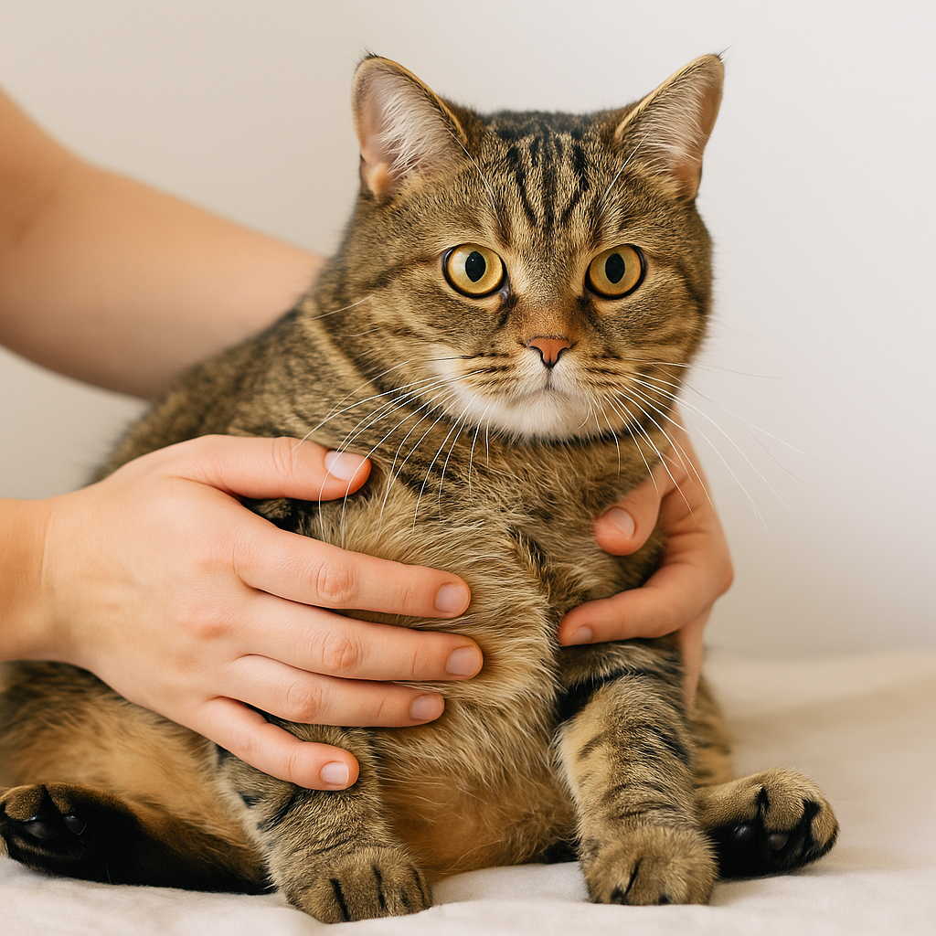 Twardy brzuch u kota – możliwe przyczyny i kiedy zgłosić się do weterynarza