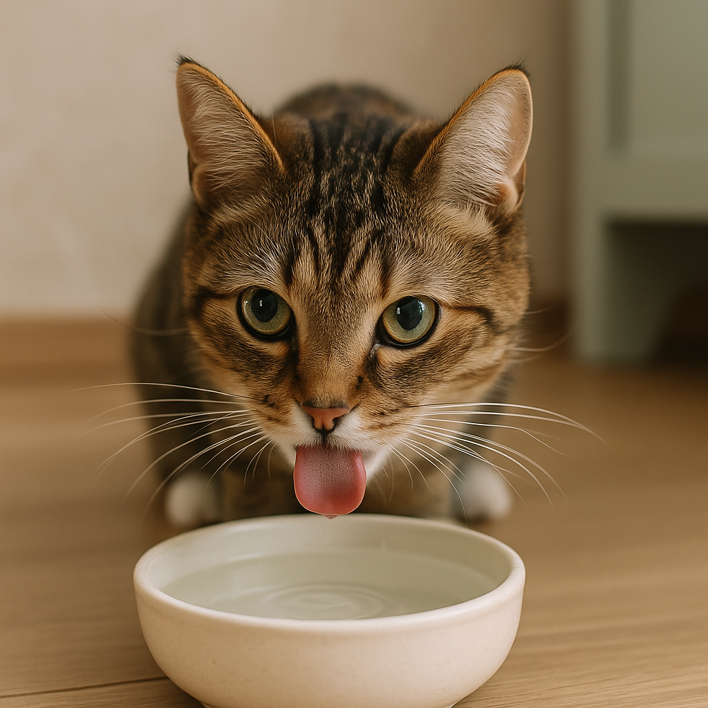 Kot dużo pije – co to oznacza i kiedy się martwić? Dlaczego kot pije dużo wody?