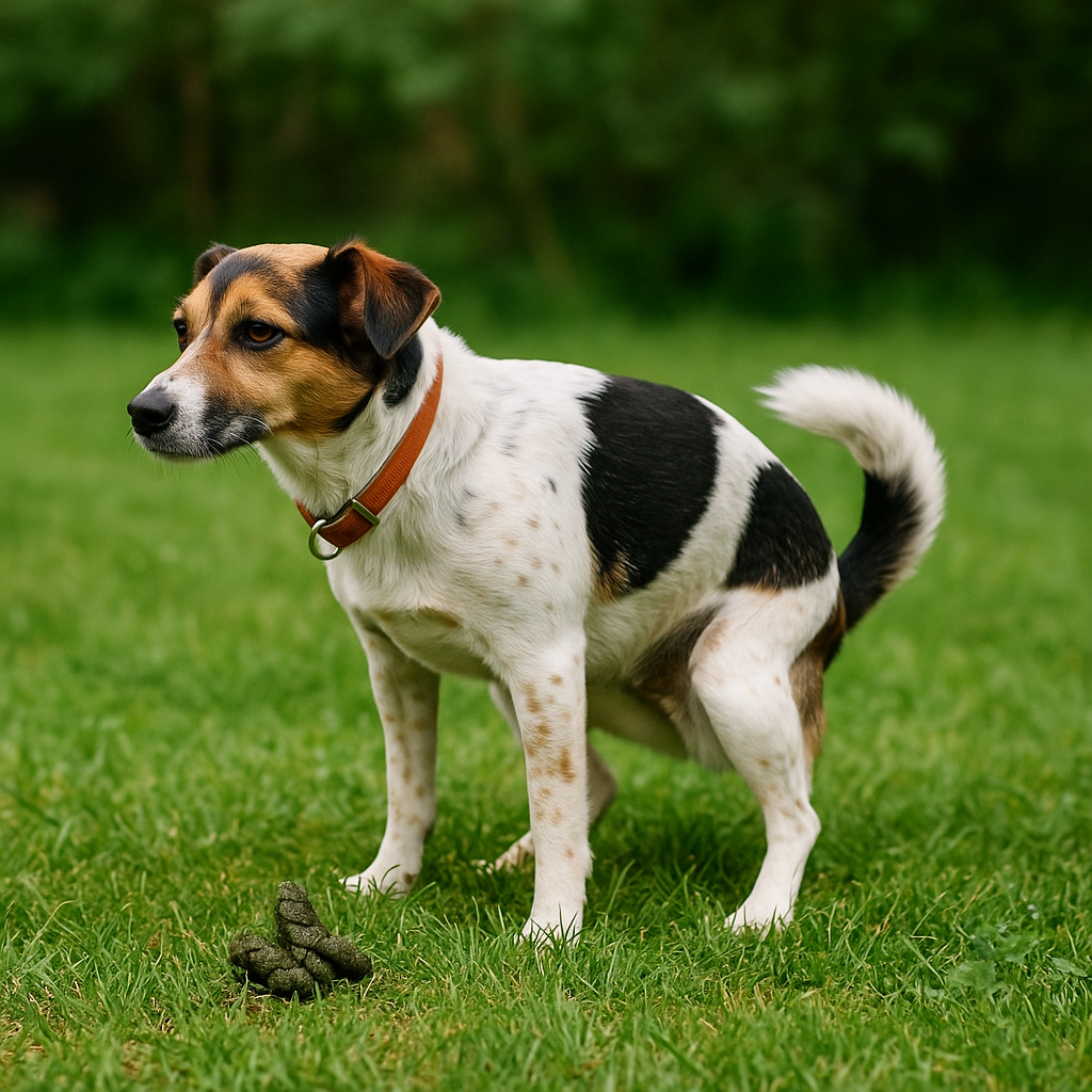 Zielona kupa u psa – co oznacza zielony kał u psa? Kiedy udać się do weterynarza?