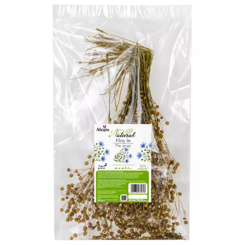 ALEGIA NATURAL KŁOSY LNU NATURALNY PRZYSMAK PAPUG PTAKÓW GRYZONI 80g