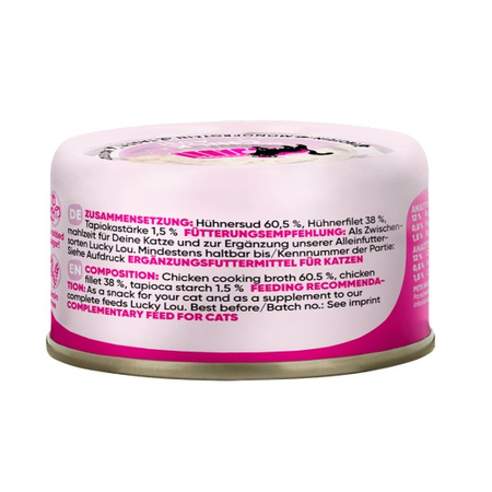 LUCKY LOU EXTRAFOOD KARMA DLA KOTA KURCZAK W GALARETCE 10x70g