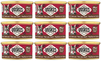 MOKRA KARMA DLA KOTA VOSKES TUNA WITH DENTEX TUŃCZYK KIELEC 9x85g