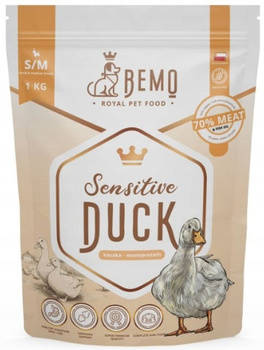 BEMO SENSITIVE DUCK KARMA DLA PSA MAŁE I ŚREDNIE RASY KACZKA 1kg