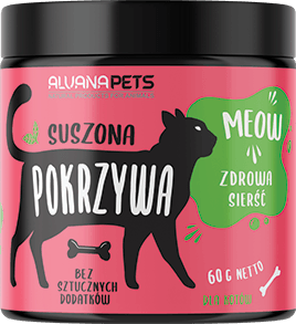 ALVANAPETS POKRZYWA DLA KOTÓW 60g