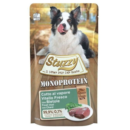 STUZZY MONOPROTEIN MOKRA KARMA DLA PSA MIX SMAKÓW 8x150g
