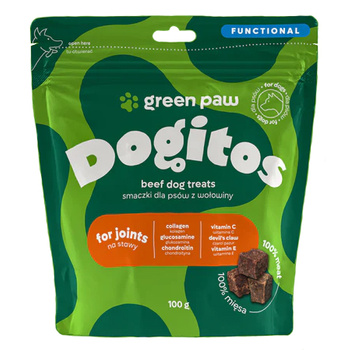 GREEN PAW DOGITOS SMACZKI PRZYSMAKI NA STAWY DLA PSA WOŁOWINA 100g