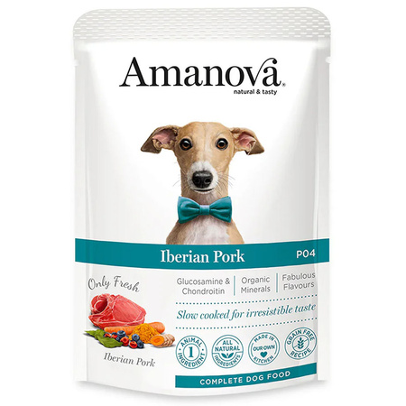 AMANOVA P04 MOKRA KARMA DLA PSA WIEPRZOWINA IBERYJSKA 100g