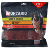 ONTARIO SNACK SOFT DUCK JERKY FILETY Z KACZKI PRZYSMAK DLA PSA SMAKOŁYK PSÓW 500g