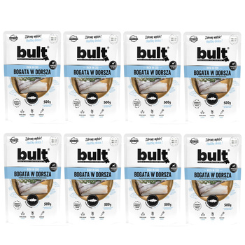 BULT MOKRA KARMA W SASZETCE DLA PSA BOGATA W DORSZA 8x500g