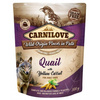 CARNILOVE DOG POUCH QUAIL & YELLOW CARROT KARMA DLA PSA PRZEPIÓRKA MARCHEWKA 300g