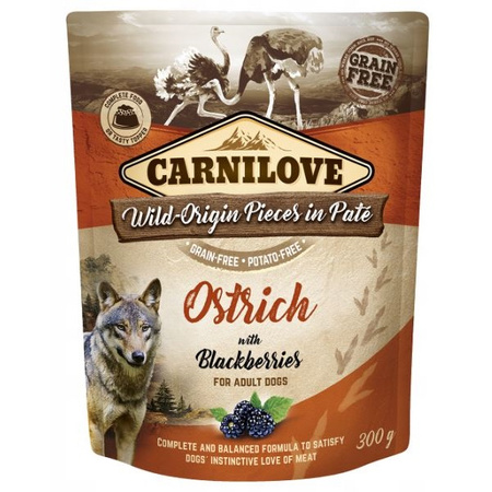 CARNILOVE DOG POUCH WILD MOKRA KARMA DLA PSA MIX SMAKÓW 4x300g