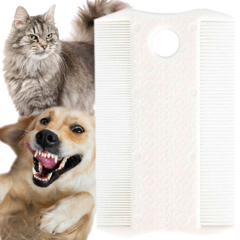 TRIXIE GĘSTY GRZEBIEŃ NA PCHŁY WSZY KLESZCZE DO WYCZESYWANIA SIERŚCI PSA KOTA