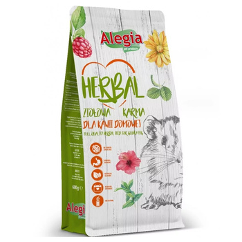 ALEGIA HERBAL POKARM ŚWINKI MORSKIEJ KARMA DLA KAWII DOMOWEJ 600g