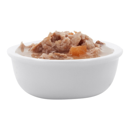 LUCKY LOU EXTRAFOOD KARMA DLA KOTA TUŃCZYK MARCHEWKA BULION 10x70g