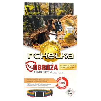 PCHEŁKA PIELĘGNACYJNA OBROŻA DLA PSA WODOODPORNA DLA DUŻYCH PSÓW 65cm