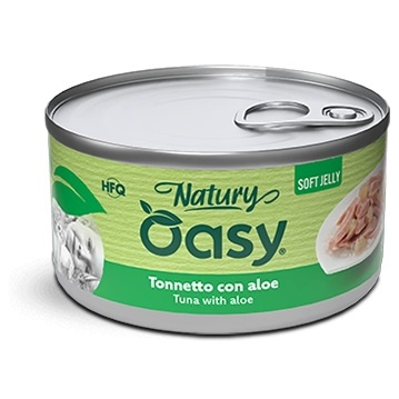 MOKRA KARMA DLA KOTA OASY NATURY SOFT JELLY TUŃCZYK Z ALOESEM 150g