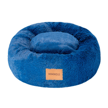 LEGOWISKO POSŁANIE KOJEC DLA MAŁEGO ŚREDNIEGO PSA KOTA SHAGGY OKRĄGŁE M CHABER 45cm