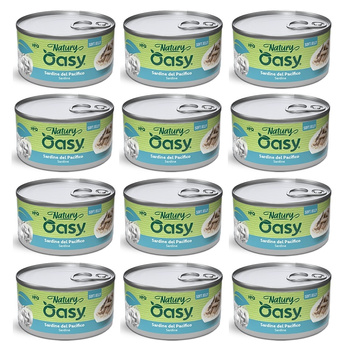 MOKRA KARMA DLA KOTA OASY NATURY SOFT JELLY SARDYNKI 12x150g