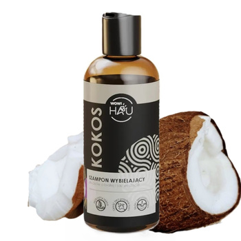 WOW!PETS SZAMPON NATURALNY DO BIAŁEJ SIERŚCI DLA PSA WYBIELAJĄCY KOKOS 200ml