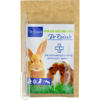 KARMA RATUNKOWA DLA KRÓLIKÓW ŚWINEK MORSKICH GADÓW DR RODENTS 20g