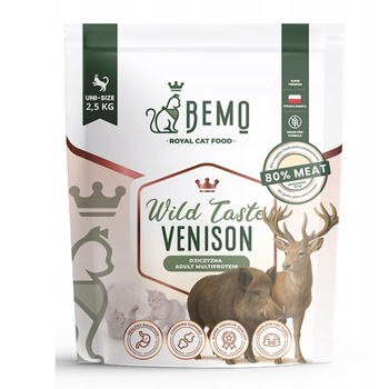 BEMO CAT HYPOALLERGENIC KARMA SUCHA DLA KOTA Z JAGNIĘCINĄ 2,5kg