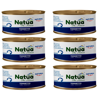 KARMA MOKRA W PUSZCE DLA PSA NATURALNA NATUA TUŃCZYK W GALARETCE 6x150g