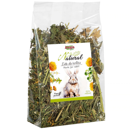 ALEGIA ZIOŁA DLA KRÓLIKÓW NATURALNA KARMA PRZYSMAK 100g