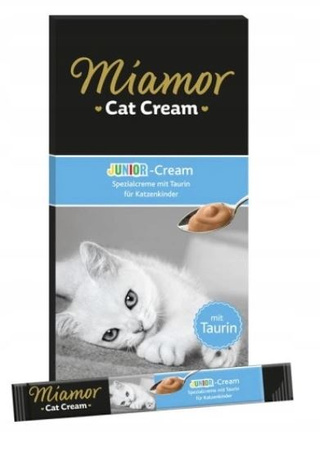 MIAMOR JUNIOR CREAM PASTA DLA KOCIĄT 6x15g