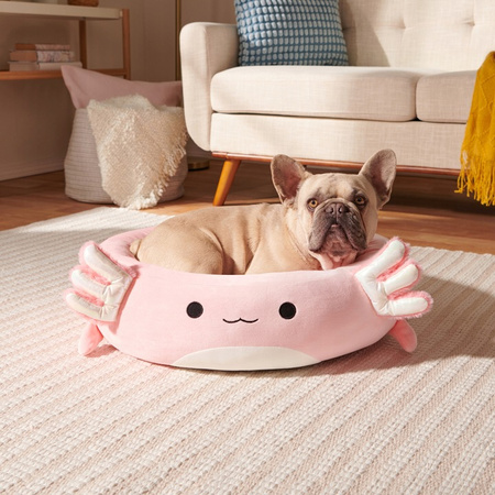 SQUISHMALLOWS SUPER MIĘKKIE LEGOWISKO DLA PSÓW I KOTÓW, AXOLOT ARCHIE S 50cm