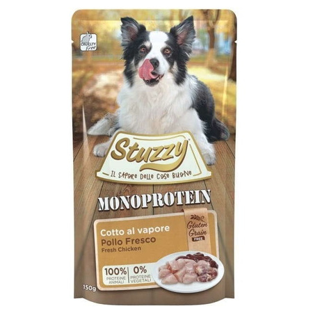STUZZY MONOPROTEIN MOKRA KARMA DLA PSA MIX SMAKÓW 8x150g