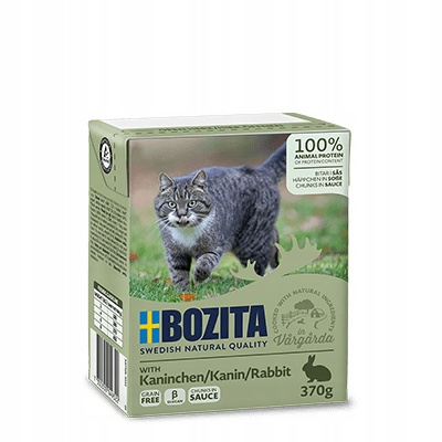 BOZITA KARMA DLA KOTA ZESTAW KARM W SOSIE 6x370g