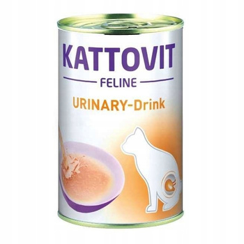 KATTOVIT DRINK URINARY NAPÓJ DLA KOTA 135ml