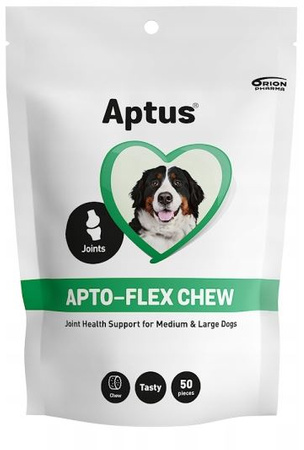 APTUS APTO-FLEX CHEW NA STAWY DLA PSÓW OD 15kg GRATIS APTUS PLAQUE BUSTER