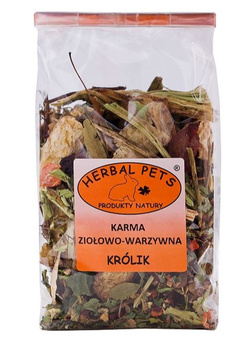 HERBAL PETS KARMA ZIOŁOWO WARZYWNA DLA KRÓLIKA 150g