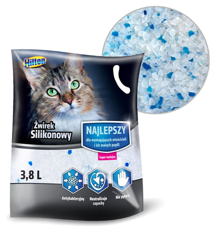 HILTON ŻWIREK SILIKONOWY DLA KOTÓW 3,8L