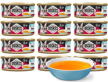 ZUPA BULION DLA KOTA VOSKES CAT SOUP WITH TUNA TUŃCZYK 12x50g