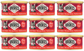 MOKRA KARMA DLA KOTA VOSKES TUNA WITH PUMPKIN TUŃCZYK DYNIA 9x85g