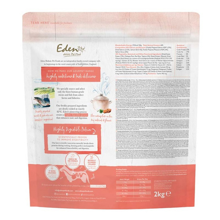 EDEN GOURMET KARMA SUCHA PEŁNOPORCJOWA DLA SZCZENIĄT PSÓW DOROSŁYCH SENIORÓW ŁOSOŚ I BAŻANT 2kg