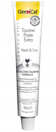 GIMPET TAURIN PASTA EXTRA PASTA Z TAURYNĄ DLA KOTA 50g