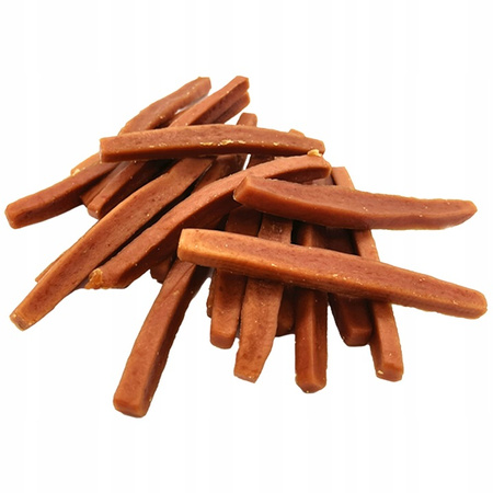 UNIQ PETS MIĘKKIE PASKI STRIPSY Z KRÓLIKA MIĘSNY PRZYSMAK DLA PSA 500g