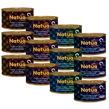 KARMA MOKRA W GALARETCE DLA KOTA NATUA LUXURY LINE MIX SMAKÓW 12x85g