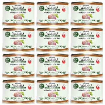 WATAHA MONO PUSZKA KARMA DLA PSA DZIK Z BURAKAMI 12x185g