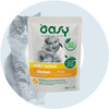 OASY CHUNKS IN GRAVY HAIRBALL MOKRA KARMA DLA KOTA KURCZAK W SOSIE SASZETKA 85g