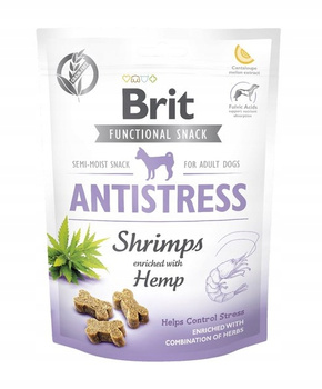 BRIT FUNCTIONAL SNACK ANTISTRESS KREWETKI DLA PSA 150g