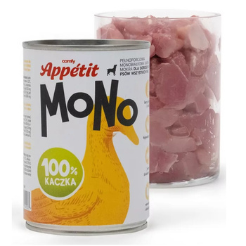 COMFY APPETIT MONO MONOPROTEINOWA KARMA DLA PSA KACZKA 400g