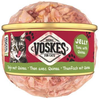 MOKRA KARMA DLA KOTA VOSKES TUNA WITH QUINOA TUŃCZYK KOMOSA 85g