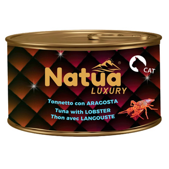 KARMA MOKRA DLA KOTA NATUA LUXURY LINE TUŃCZYK Z HOMAREM W GALARETCE 85g